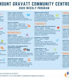 What's On for 2020